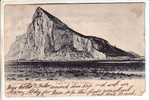 GOOD OLD GIBRALTAR POSTCARD - Gibraltar - Rock From Santa Barbara - Gibraltar