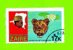 Timbre Oblitéré Used Mint Stamp Selo Carimbado République ZAIRE L´Expédition Du Fleuve Zaire 17K - Other & Unclassified