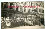 RARE CARTE PHOTO 57 - MORHANGE - FETES De La VICTOIRE Le 18/11/1918 - PASSAGE Du Gal PASSAGA - DOS VISIBLE - Morhange