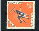 EQUATEUR Ecuador 1967 Jo Mexico68 Y&T ??** - Fencing