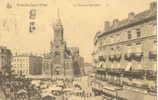 Sint Gillis - Le Parvis De Saint Gillis / Voorplein  (2 Scans!)  Anno 1923, éd. Thill Série 1 N° 91 - St-Gilles - St-Gillis