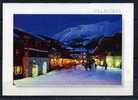 VALMOREL . Ambiance De Nuit Sur La Place Du Bourg Morel . Voir Recto - Verso  (H772) - Valmorel