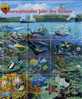 PIA - ONW - 1998 : Anno Internazionale Dell´ Oceano - (Yv  271-82 ) - Hojas Y Bloques