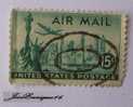 AIR MAIL - UNITED STATES POSTAGE 15 CENTS - Used Stamps