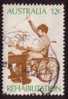 1972 - Australian Rehabilitation Of The Disabled 12c Worker In WHEELCHAIR Stamp FU - Gebraucht
