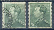 Belgie - Belgique : Ocb Nr : Poortman 433 Lot   (zie Scans) - 1936-1951 Poortman