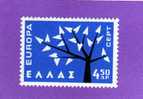 GRECE TIMBRE N° 775 NEUF EUROPA 1962 - Neufs