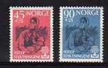 NORVEGE     Neuf **       Y. Et T.  N° 400 Et 401       Cote:  20,00 Euros - Unused Stamps