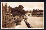 Early Postcard Chester City Walls & River Dee Cheshire - Ref 529 - Chester