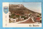 CPSM -La Valette - Entrée De La Ville -dans Le Fond, Le Coudon- Blason - 83- Var - La Valette Du Var