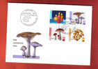 K243 Enveloppe FDC Ausgabetag 1er Jour 28.11.94 Pro Juventute 1994 Champignons,mushrooms,Pilzen - FDC