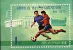 Fußball Turnier Moskau 1975 Korea Block 17 O 8€ Stadion Spieler Fussballfeld Bloque M/s Sport Bloc Soccer Sheet Bf Corea - Berühmte Teams