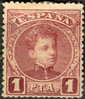 ES253-L2093.España.Spain. Spagne.Alfonso Xlll.CADETE  1901/5 .(Ed 253*)con Charnela.MUY BONITO - Unused Stamps