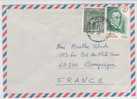 Spain Air Mail Cover Sent To France - Brieven En Documenten