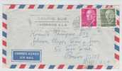 Spain Air Mail Cover Sent To USA - Briefe U. Dokumente