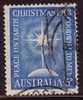 1963 - Australian Christmas 5d STAR Stamp FU - Gebruikt