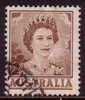 1959-1962 - Australian Queen Elizabeth II Definitive Issue 2d BROWN Stamp FU - Gebraucht