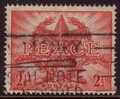 1946 - Australian Peace And Victory 2.5d STAR & OLIVE WREATH Stamp FU - Used Stamps