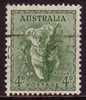 1937-1959 - Australian Animals & Birds 4d KOALA Stamp FU - Used Stamps