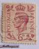 SELLO INGLATERRA 6 D POSTAGE REVENUE - Used Stamps