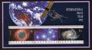 ⭕1992 - Australia INTERNATIONAL SPACE YEAR - Miniature Sheet MNH⭕ - Blokken & Velletjes