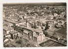 Gabarret (40) : Vue Aérienne Générale Au Niveau De L´église 1ere Vue Environ 1950 (animée). - Gabarret