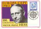 AUSTRIA 1983 EUROPA CEPT POSTMARK - 1983