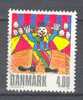 Denmark 2002 Mi. 1310  4.00 Kr Europa CEPT Zirkus Circus Clown - Gebruikt