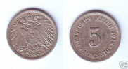 Germany 5 Pfennig 1912 F - 5 Pfennig