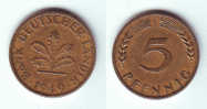 Germany Bank Deutscher Lander 5 Pfennig 1949 F - 5 Pfennig
