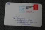 LONDON 19 SEPT 1970 LETTER CARD PHILYMPIA AIR MAIL DAY AVION AERIENNE  TO YORSHIRE GREAT BRITAIN ROYAUME UNI ENGLAND - Marcophilie