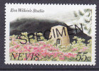 Nevis 1981 Mi. 55 I     55 C Eva Wilkin's Studio SPECIMEN Overprinted (Type I, Ohne Jahreszahl) MH* - St.Kitts Und Nevis ( 1983-...)
