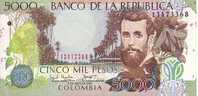 COLOMBIE  5 000 Pesos  Daté Du 06-06-2003    Pick 452d     ***** BILLET  NEUF ***** - Colombie