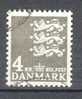 Denmark 1969 Mi. 484   4.00 Kr Small Arms Of State Kleines Reichswaffen - Usati