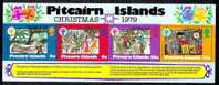 Pitcairn 1979 -Foglietto Natale Ed  Anno Intern. Del Fanciullo - Nuovo Illinguellato - New -  MNH - Islas De Pitcairn