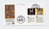 UN, Wien  -  FDC UN 123-124/1991  -  Siehe Scan   (FDC UN123-124) - FDC