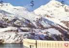 Delcampe - VAL D'ISERE Savoie 73 : Le Barrage De Tigne Sur Le Lac Du Chevril Et Le Village Des Boisses - Val D'Isere