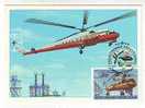 Postcard - Mi - 10k - Hélicoptères