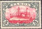 German Samoa #69 XF Mint Hinged 5m From 1900 - Samoa