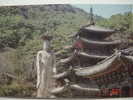 9211 KOREA  BOPJU SA TEMPLE IN MT. SOKRI POSTCARD YEARS 1983  OTHERS IN MY STORE - Korea (Süd)