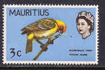 MAURICE - Yvert - Elisabeth II En Médaillon - 318** - Cote 1,50 € - Parrots