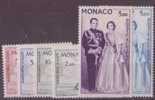 MONACO N° 73/78* PAR AVION NEUF AVEC CHARNIERE - Luchtpost