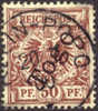 German Togo #6 XF Used 50pf From 1897 - Togo