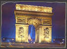 A414 L´ Arc De Triomphe Illuminè - París La Noche