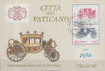 Vaticano  - Foglietto 8-1985 Italia 85 Esposizione Mondiale Di Filatelia Con Annullo Commemorativo - Blocs & Hojas