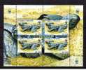 Tortugas Tortues Marine Reptiles Batraciens WWF Faune Animals Souvenir Sheet Bloc Saint-Thomas Et Principe Sp1484 - Schildpadden