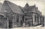 Carte Postale 80. Saint-Valery-sur-Somme  L'abside De L'église Trés Beau Plan - Saint Valery Sur Somme