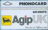 # UK_OTHERS OFFSHORE-AGIP Agip UK 60 Landis&gyr   Tres Bon Etat - [ 2] Plataformas Petroleras