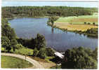 Carte Postale 88. Bains-les-bains  Et Le Lac Trémeurs  Vue Aérienne Trés Beau Plan - Bains Les Bains