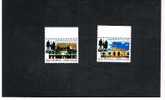 SAN MARINO - UNIF1793.1794 - 2001  L'EMIGRAZIONE NEGLI USA         - NUOVI ** - Unused Stamps